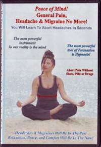 Peace Of Mind Pain and Headache and Migraine Hypnosis